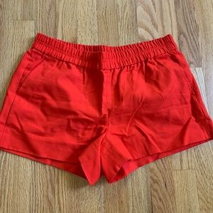 J. Crew Boardwalk Shorts--Red